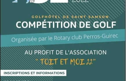 Compétition de golf au profit de l'association "Toit et Moi 22"