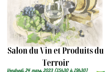 Le Rotary Club de FOUGERES vous invite à sa 28e édition du Salon du Vin et des Produits du Terroir les 24 et 25 mars 2023.